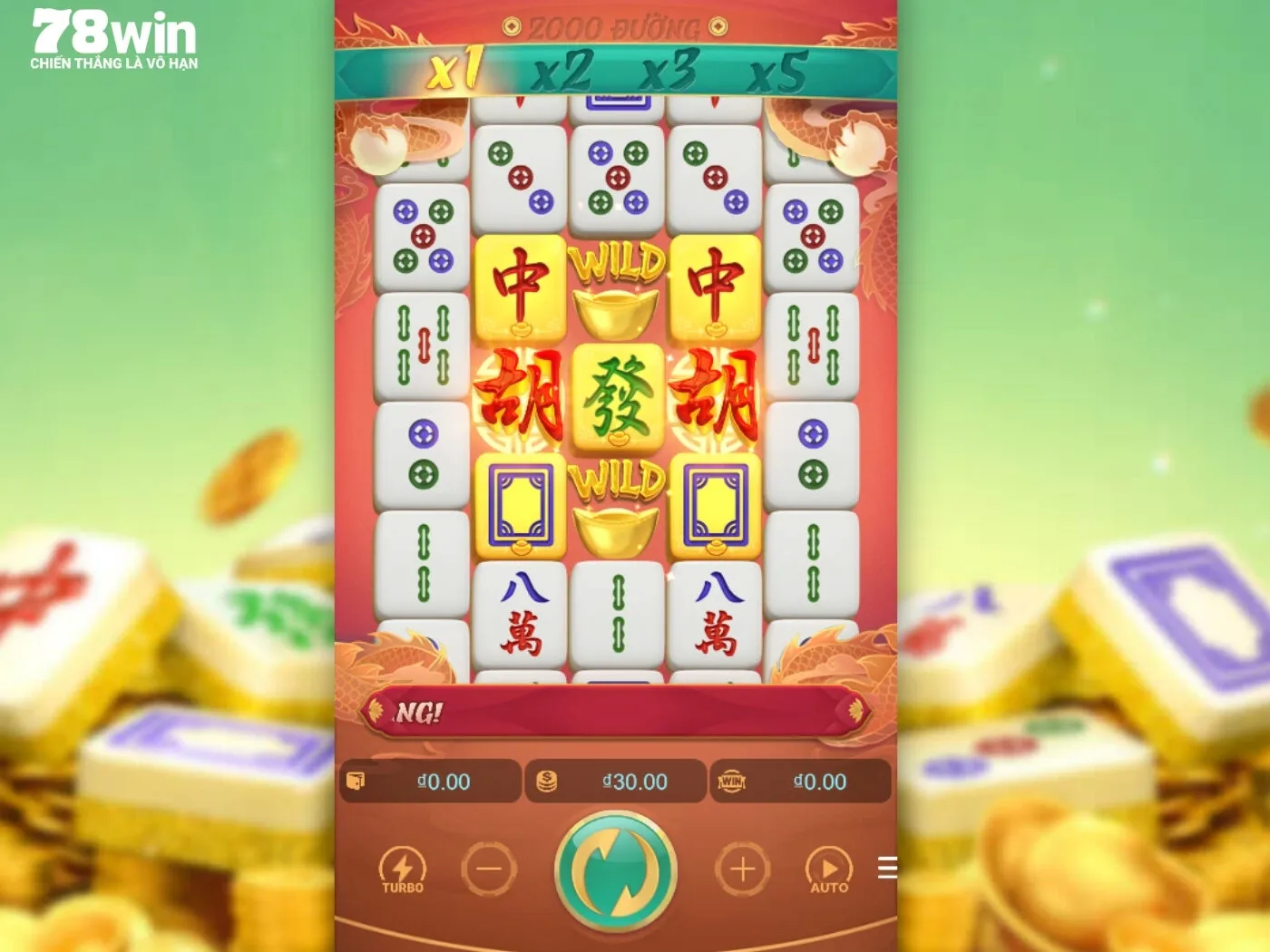 Giao diện chính của trò chơi