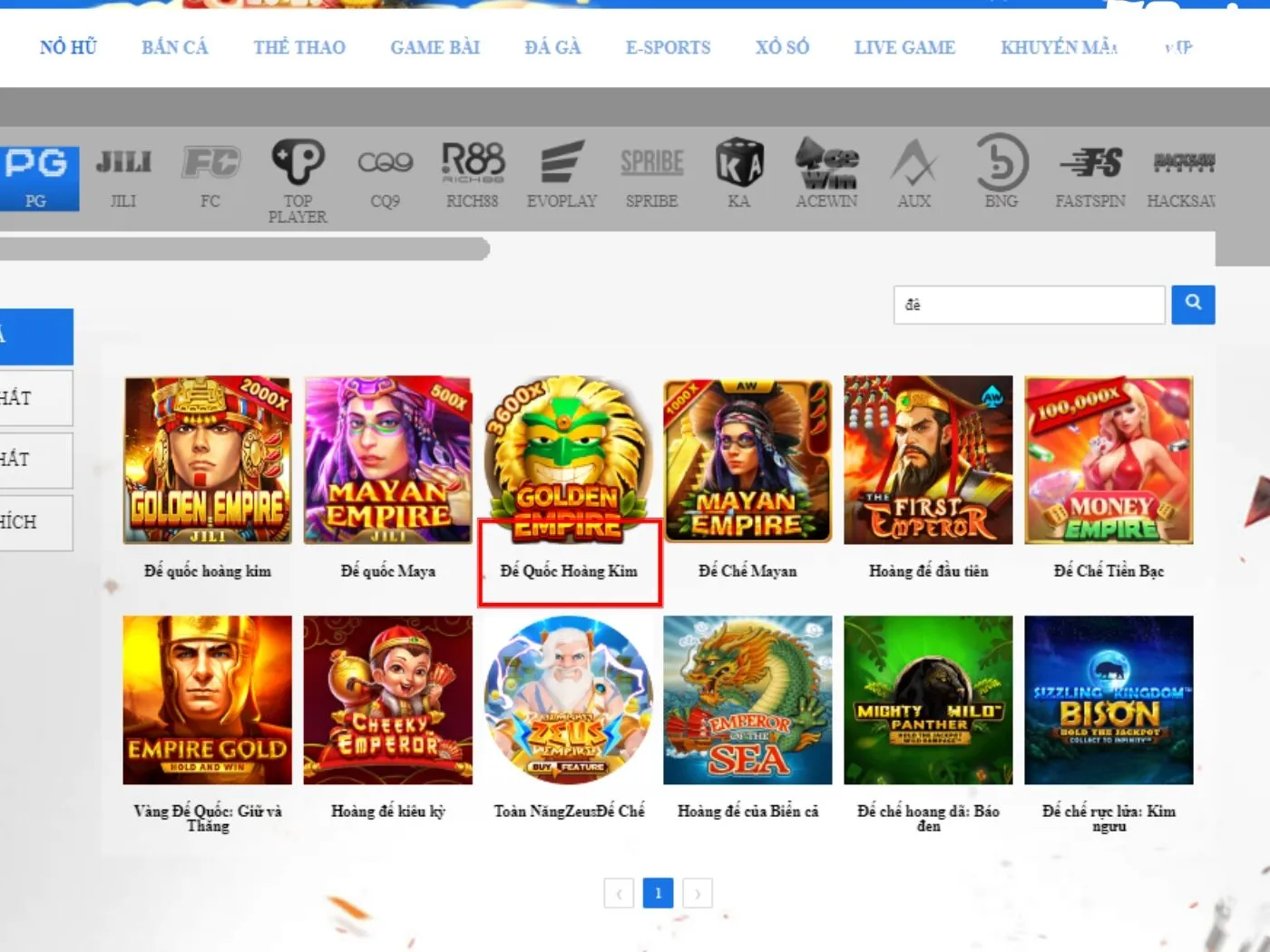 Hướng dẫn cách vào game Đế Quốc Hoàng Gia 78Win