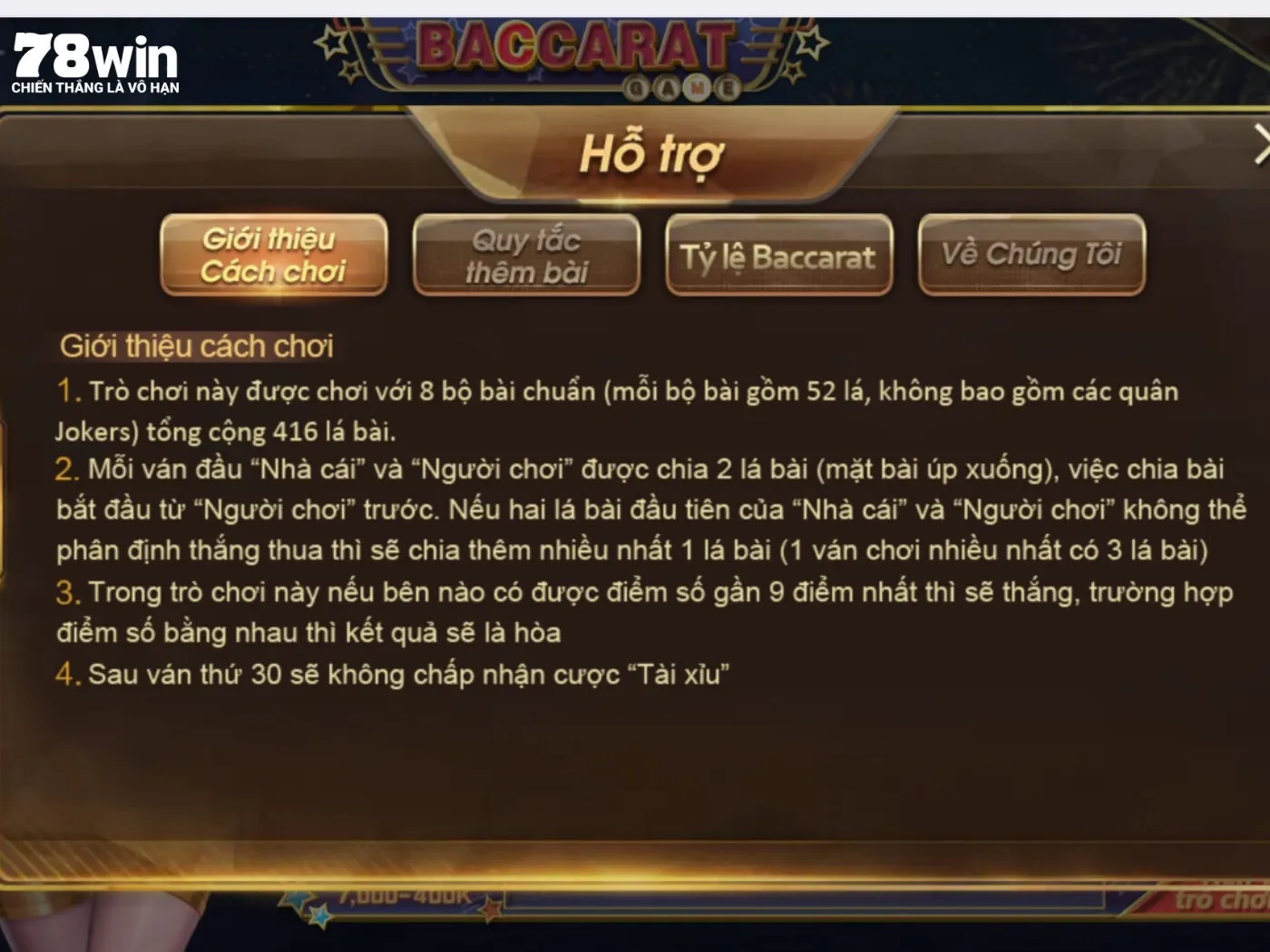 Luật chơi cơ bản anh em cần nắm rõ khi chơi