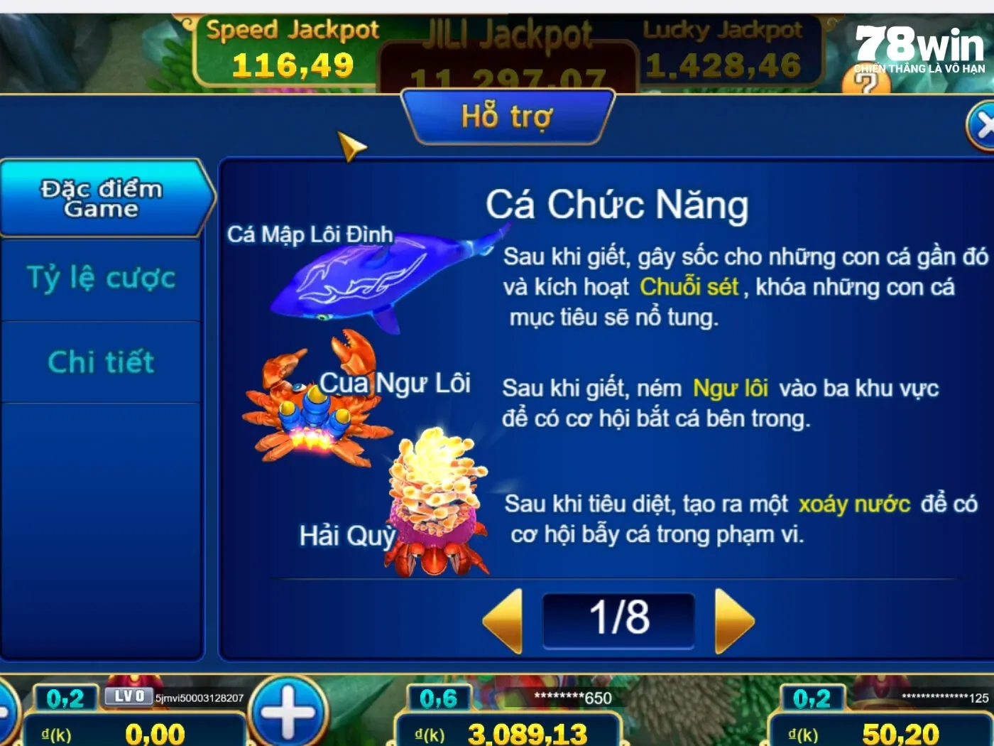 Mục tiêu cần tiêu diệt để nhận thưởng lớn