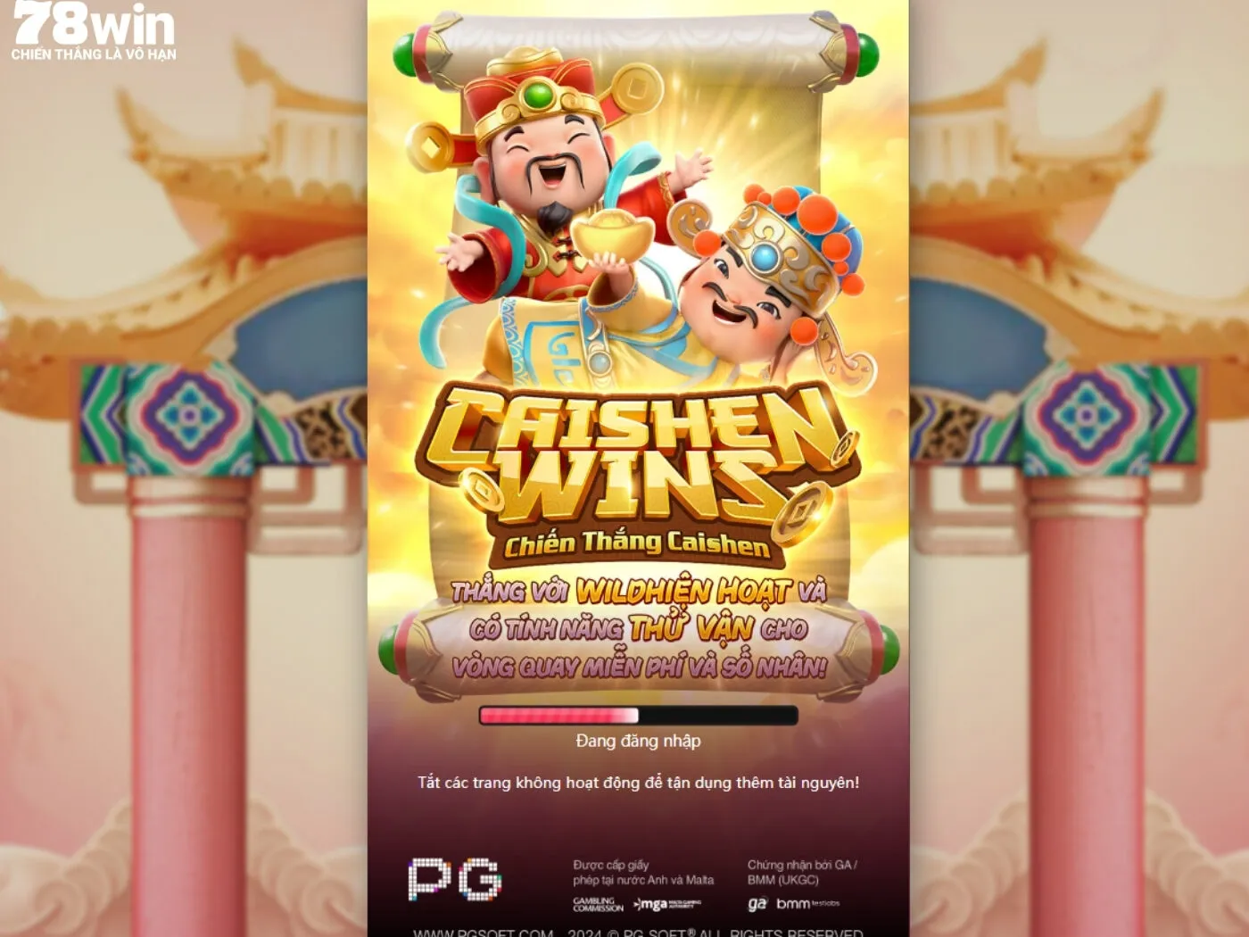 Thông tin chung về tựa game Chiến Thắng Caishen 78Win