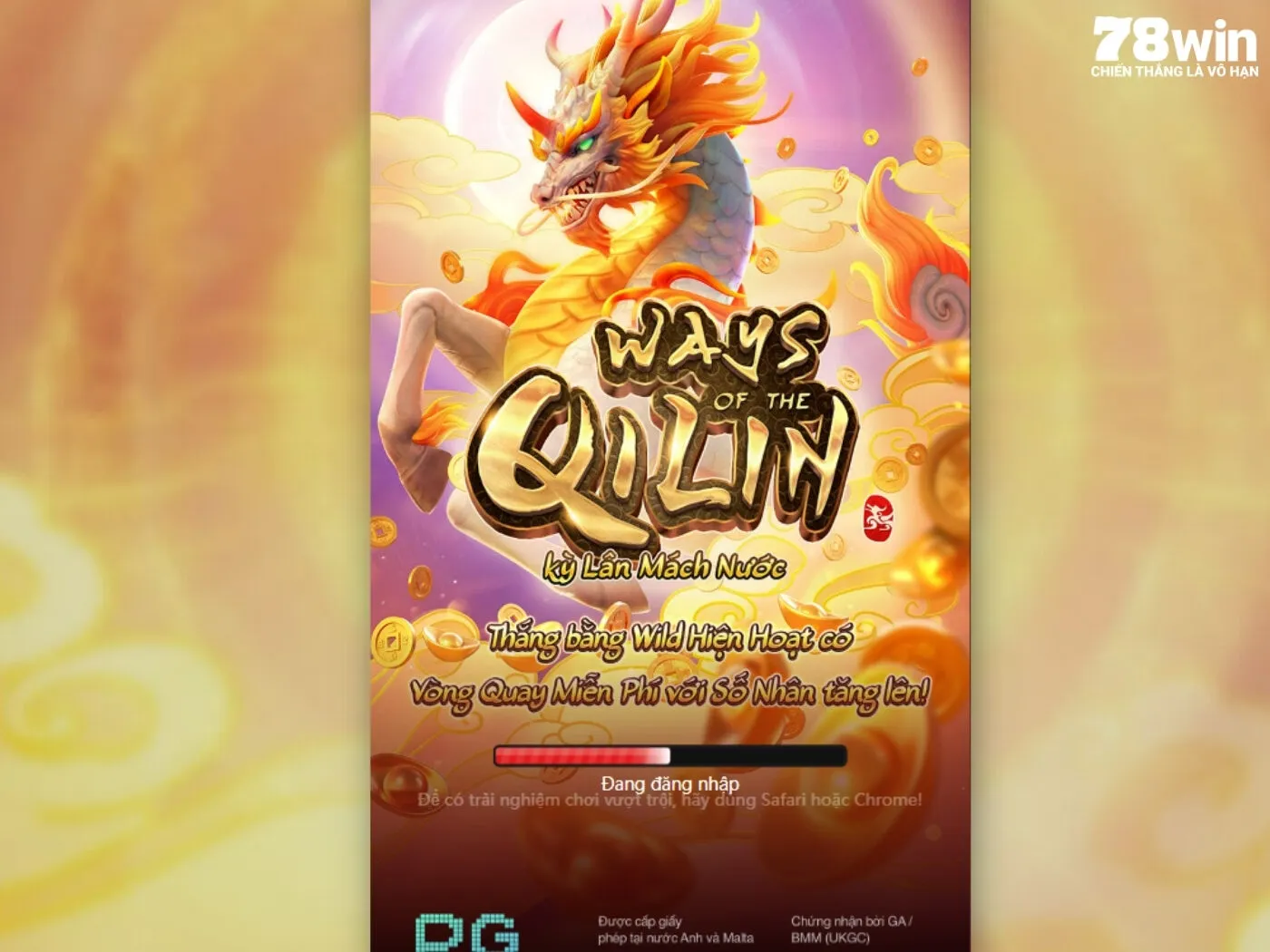 Tìm hiểu về tựa game Kỳ Lân Mách Nước 78Win